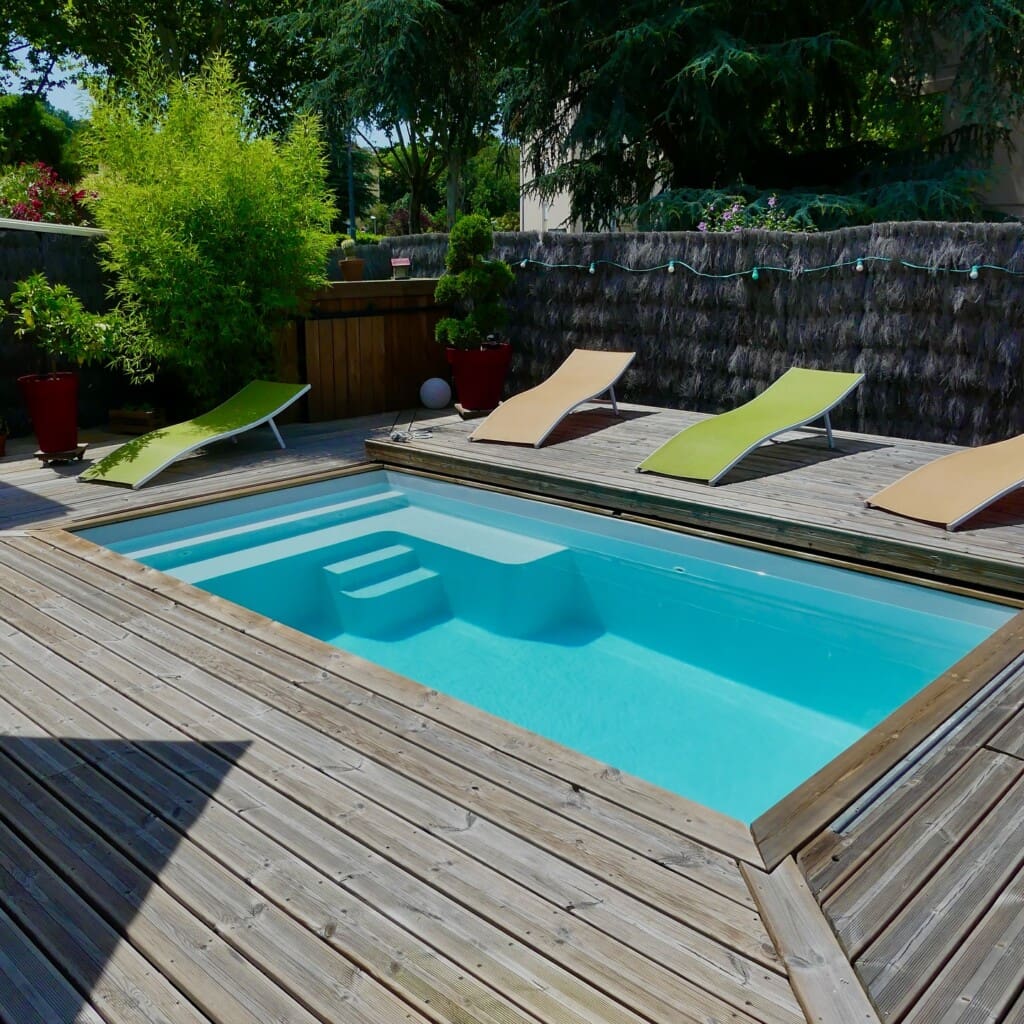 mini-piscine coque