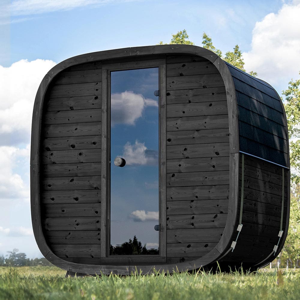 Sauna extérieur à infrarouge Onyxia Cube - Holl's
